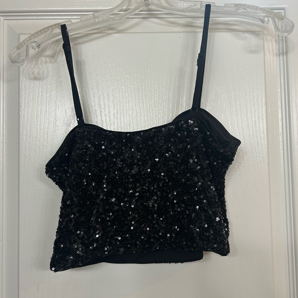 Express sequin tank